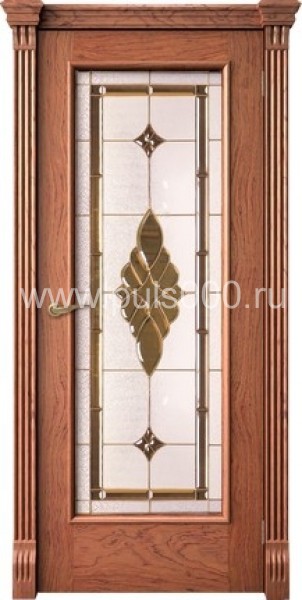 Металлическая дверь с витражом PLS-2, цена 122 550 руб. Металлическая дверь с витражом PLS-2, цена 122 550 руб.