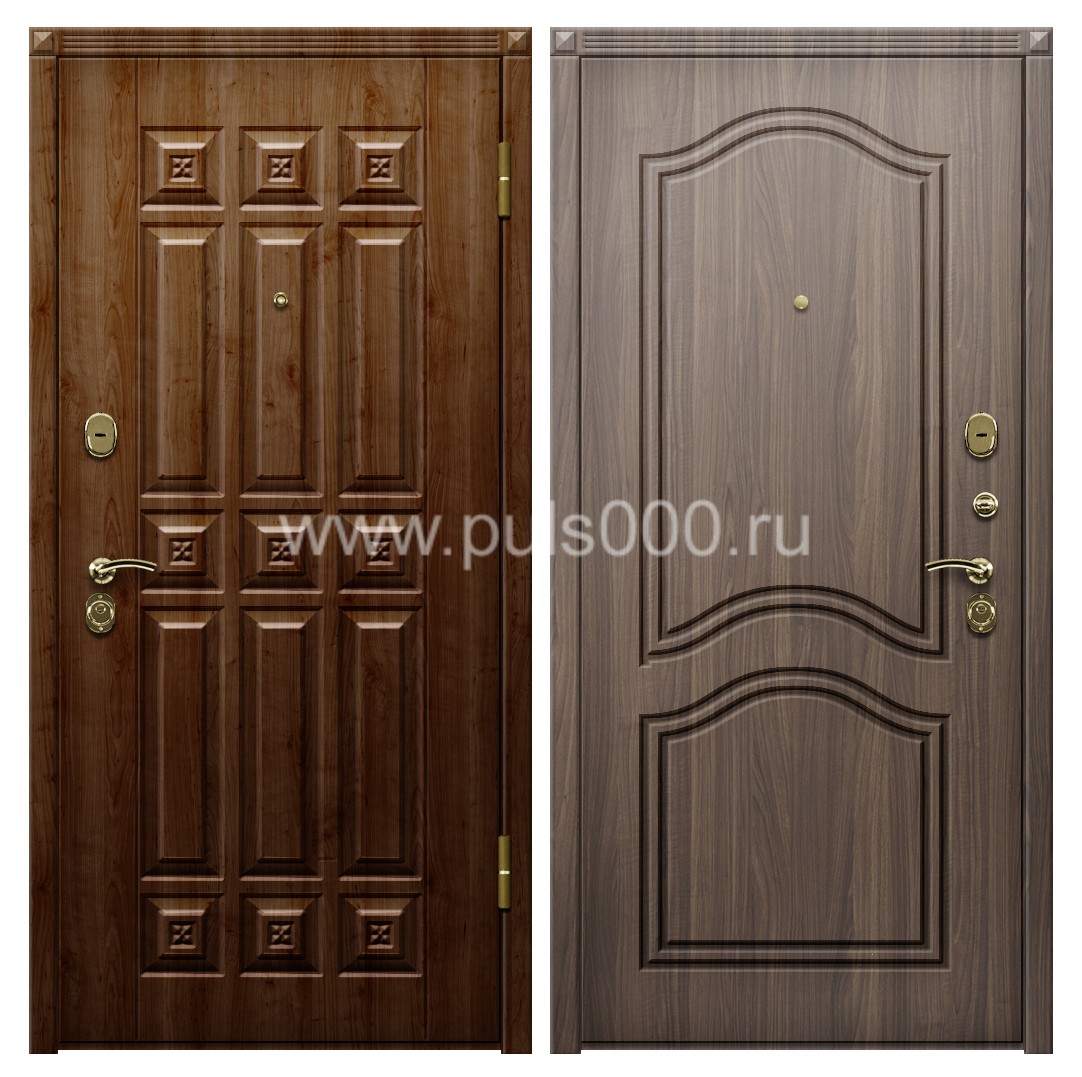 Стальная темная дверь с утеплителем в квартиру VIN-41, цена 41 685 руб. Стальная темная дверь с утеплителем в квартиру VIN-41, цена 41 685 руб.