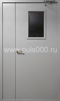 Железная дверь в подъезд со стеклом ПД-29, цена 43 500 руб. Железная дверь в подъезд со стеклом ПД-29, цена 43 500 руб.